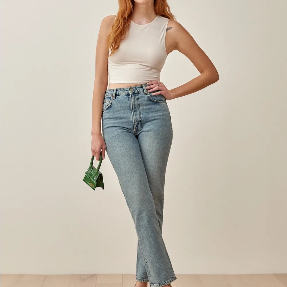 Liza Ultra High Rise Straight Jeans